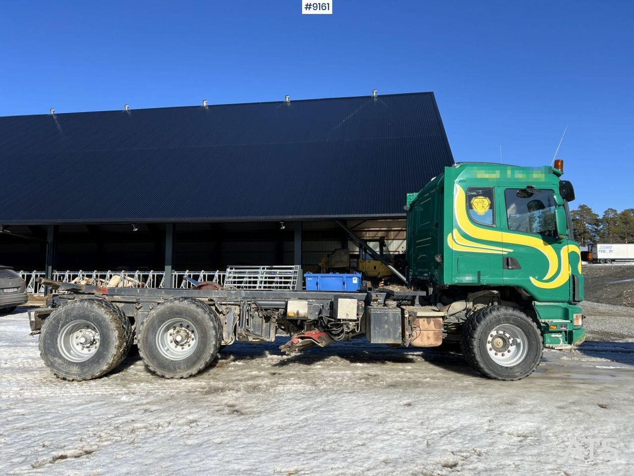 Scania R124 with cameleont quick lock, underbite and plow attachments - Châssis cabine: photos 3 Scania R124 with cameleont quick lock, underbite and plow attachments - Châssis cabine: photos 3