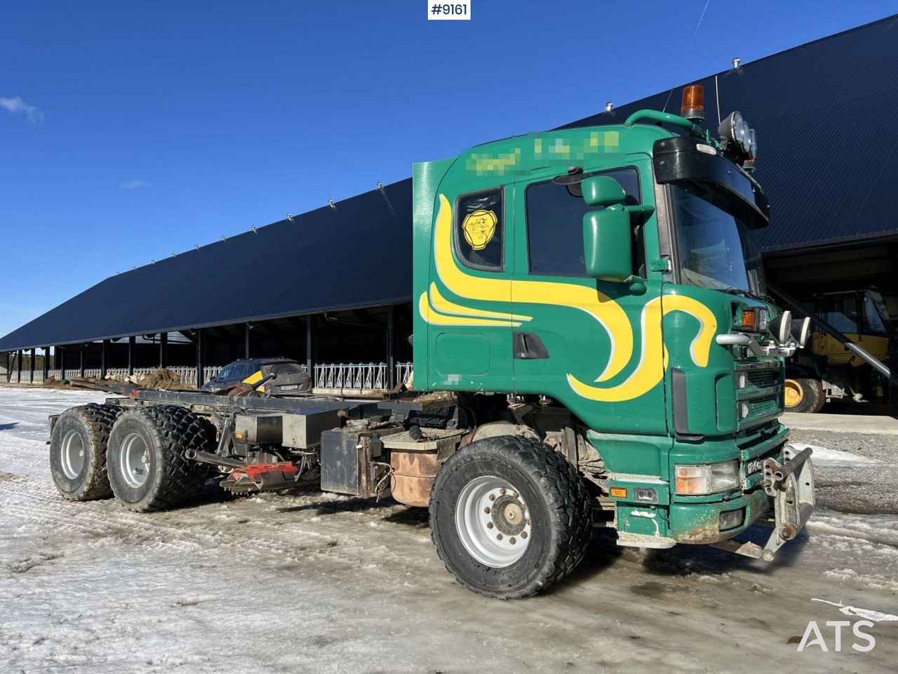 Scania R124 with cameleont quick lock, underbite and plow attachments - Châssis cabine: photos 2 Scania R124 with cameleont quick lock, underbite and plow attachments - Châssis cabine: photos 2