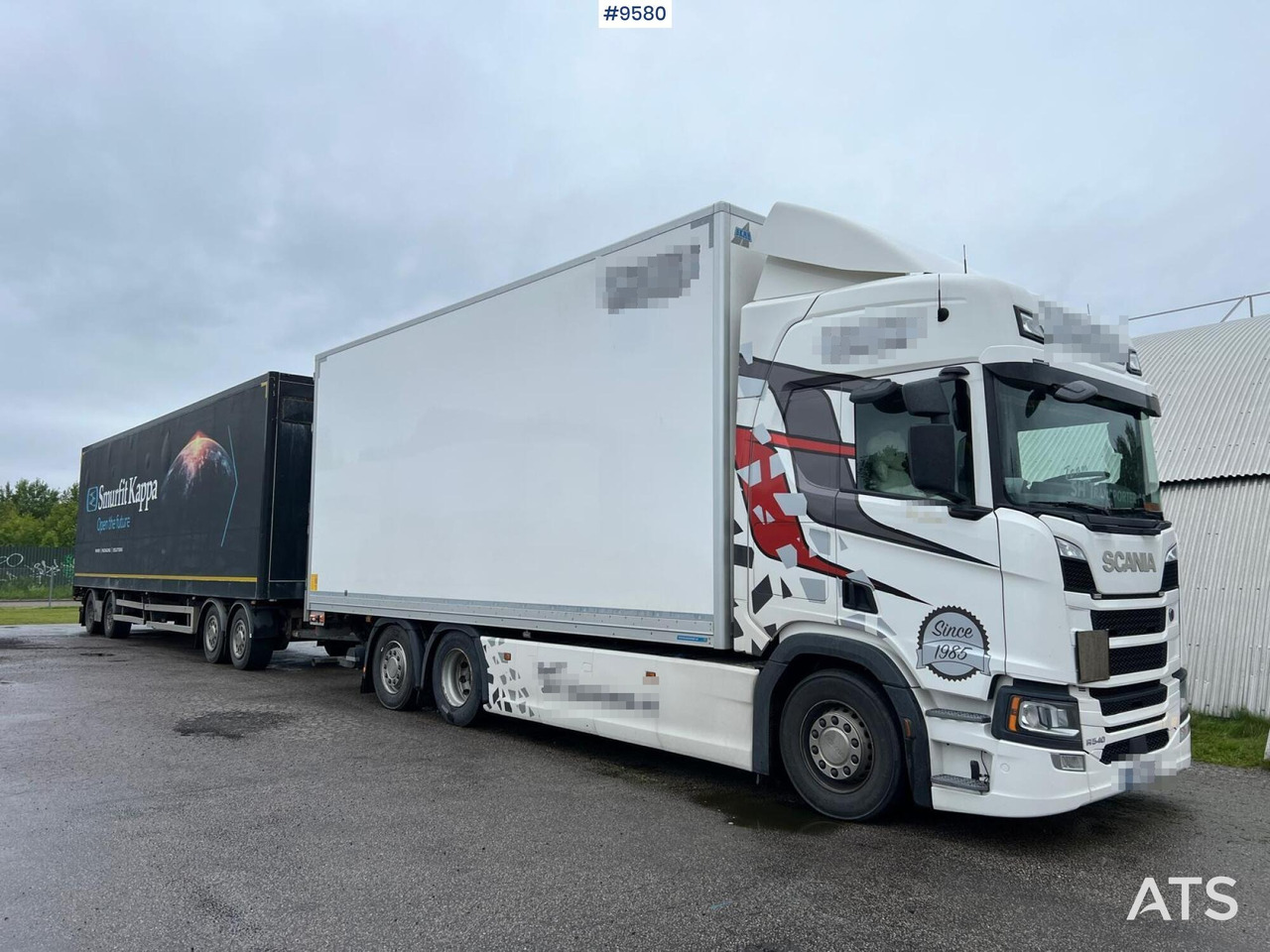 Scania R540 Box truck with trailer - Camion fourgon: photos 2 Scania R540 Box truck with trailer - Camion fourgon: photos 2