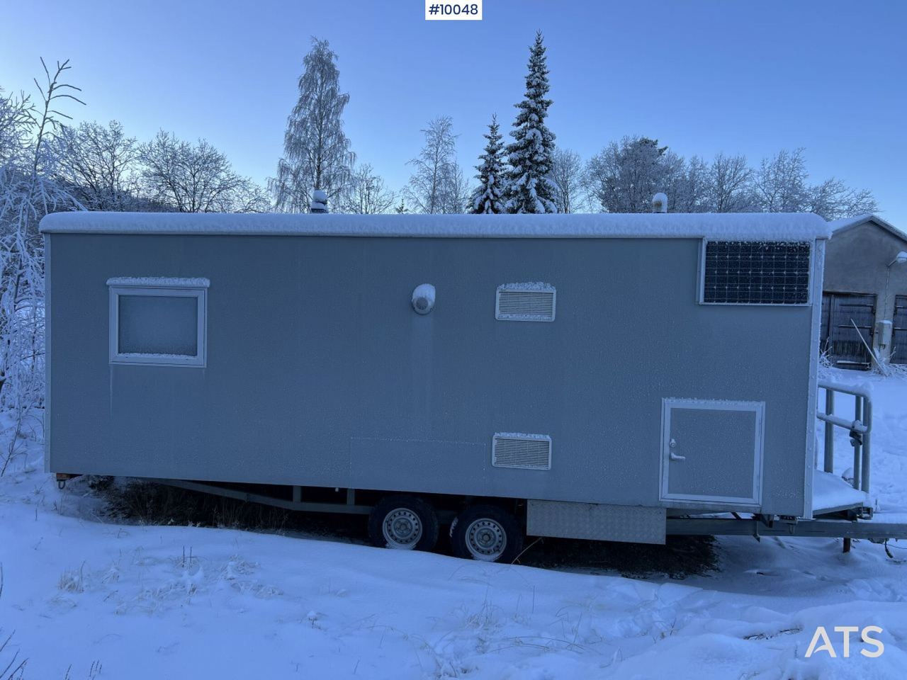 Conteneur comme habitat, Remorque Staff cabin - Arbetsvagnar BMRD 7000: photos 14