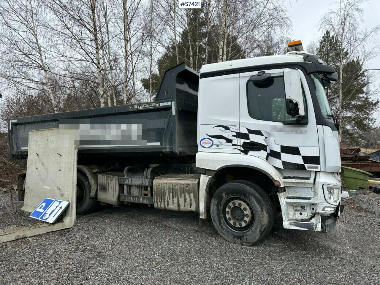 TIPPER TRUCK, MERCEDES-BENZ AROCS - Camion benne: photos 4 TIPPER TRUCK, MERCEDES-BENZ AROCS - Camion benne: photos 4