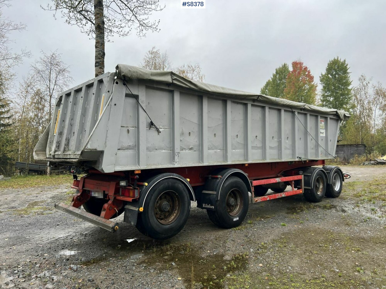 Tipper trailer, Fruehauf TP-87 with dump body Benalu - Remorque benne: photos 5 Tipper trailer, Fruehauf TP-87 with dump body Benalu - Remorque benne: photos 5