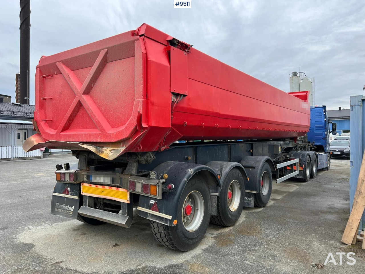 Tipper trailer Kilafors - Semi-remorque benne: photos 4 Tipper trailer Kilafors - Semi-remorque benne: photos 4