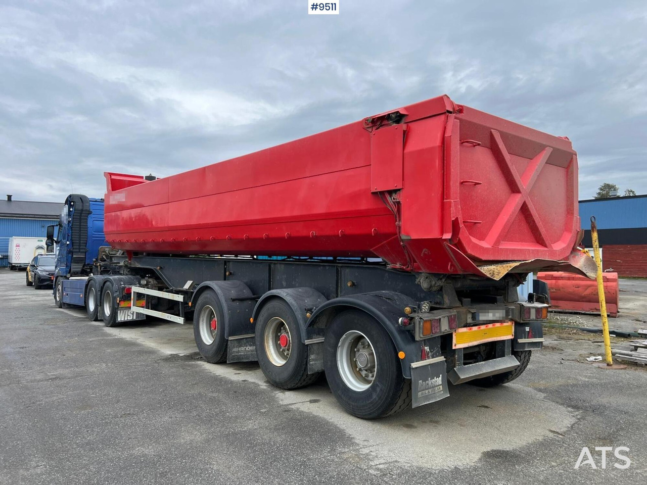 Tipper trailer Kilafors - Semi-remorque benne: photos 3 Tipper trailer Kilafors - Semi-remorque benne: photos 3