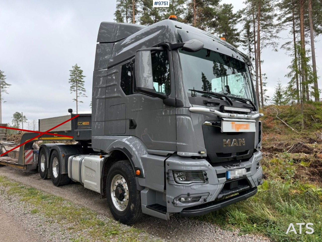 Tractor Unit MAN TGS 33.510 6x6 - Tracteur routier: photos 2 Tractor Unit MAN TGS 33.510 6x6 - Tracteur routier: photos 2
