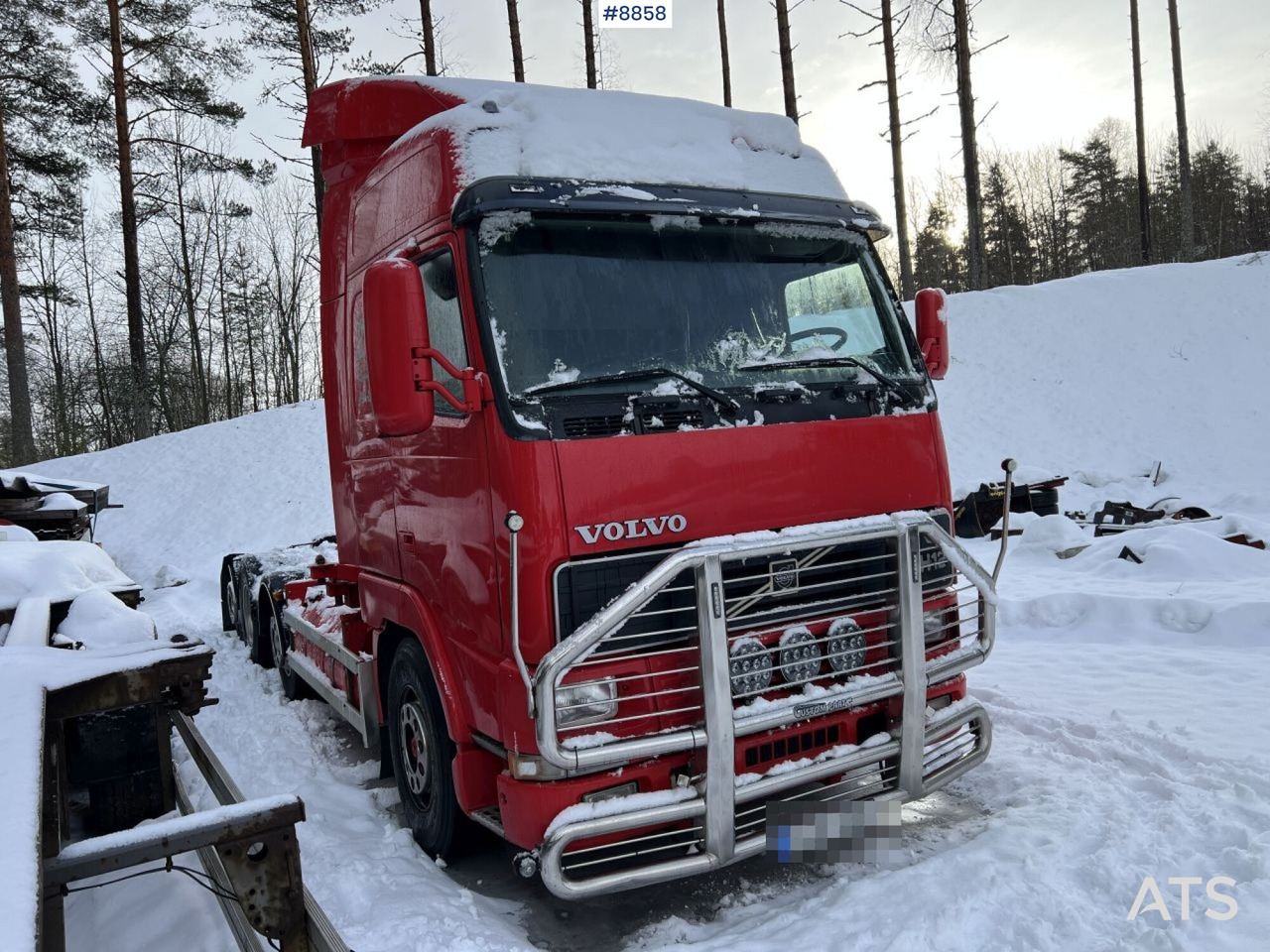 Volvo FH12 Turntable and container bracket for 20 foot container - Tracteur routier: photos 2 Volvo FH12 Turntable and container bracket for 20 foot container - Tracteur routier: photos 2