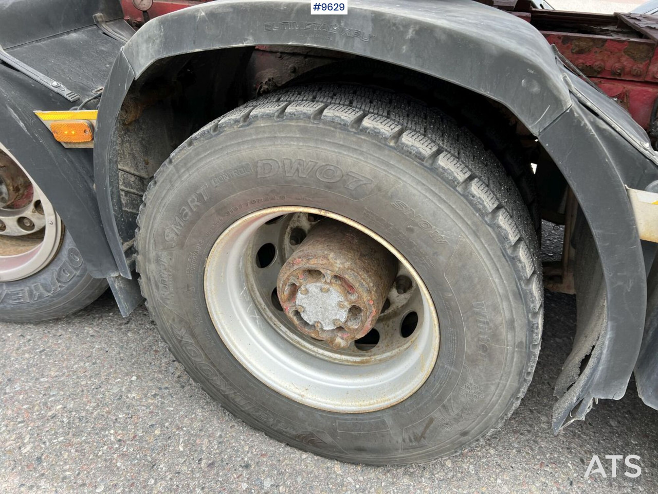 Tracteur routier, Semi-remorque surbaissé Volvo FH16 5-axle tractor unit, GOLDHOFER STZ-VL 4-41/80 trailer: photos 16
