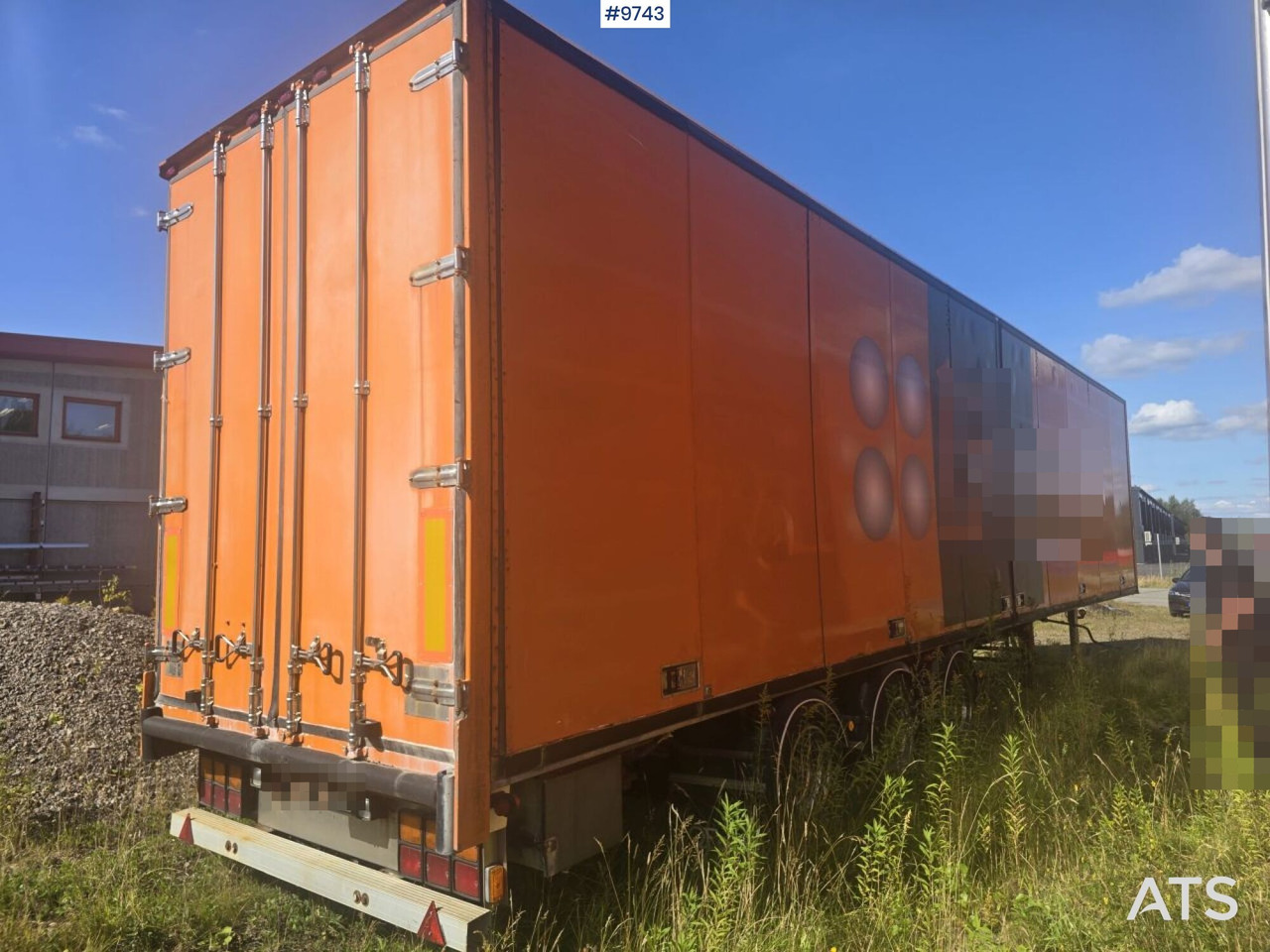 Trailer Ekeri Openable right side - Semi-remorque fourgon: photos 1 Trailer Ekeri Openable right side - Semi-remorque fourgon: photos 1
