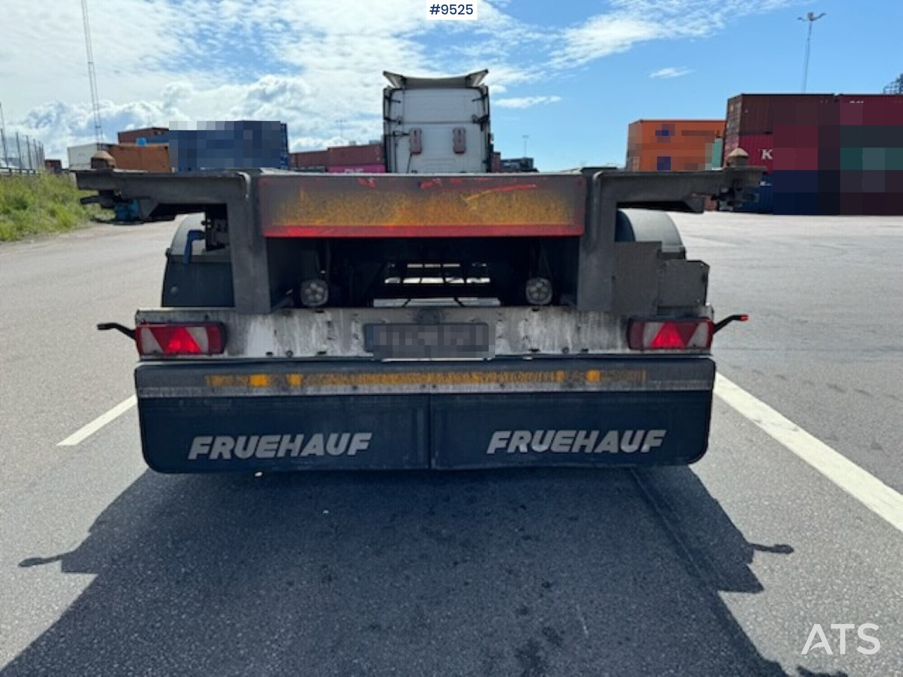 Trailer- FRUEHAUF - Semi-remorque porte-conteneur/ Caisse mobile: photos 2 Trailer- FRUEHAUF - Semi-remorque porte-conteneur/ Caisse mobile: photos 2