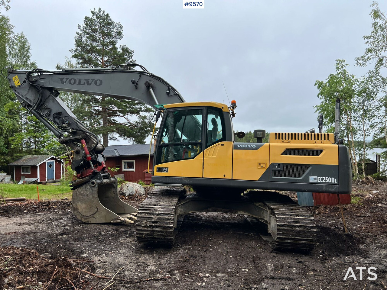Volvo EC 250 DL grävsystem, rotor och planerskopa - Pelle sur chenille: photos 1 Volvo EC 250 DL grävsystem, rotor och planerskopa - Pelle sur chenille: photos 1