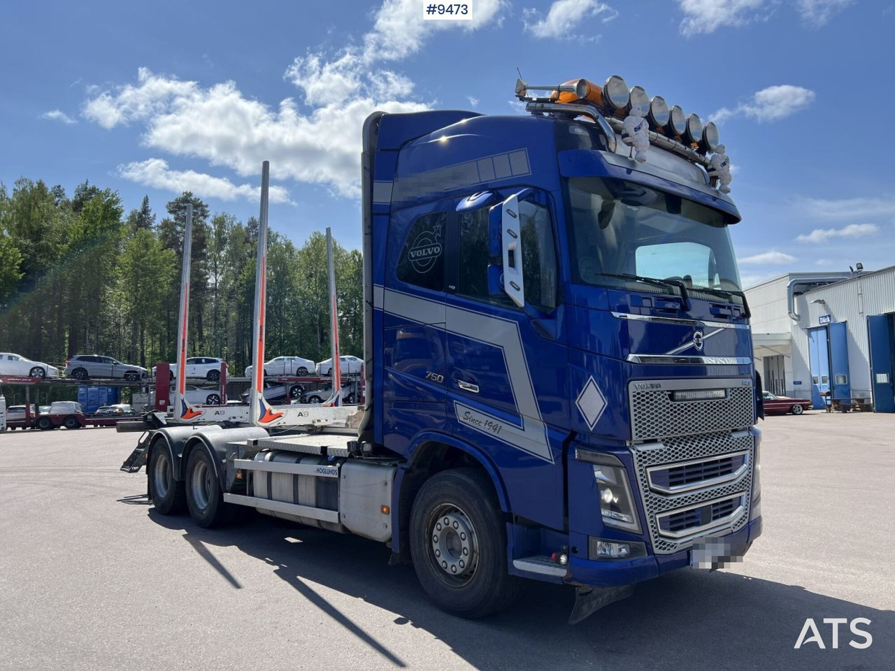 Volvo FH16 750 Logging truck - Camion grumier: photos 2 Volvo FH16 750 Logging truck - Camion grumier: photos 2