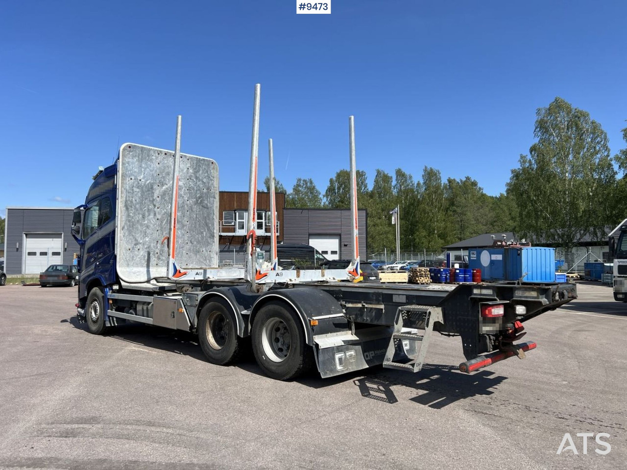 Volvo FH16 750 Logging truck - Camion grumier: photos 4 Volvo FH16 750 Logging truck - Camion grumier: photos 4