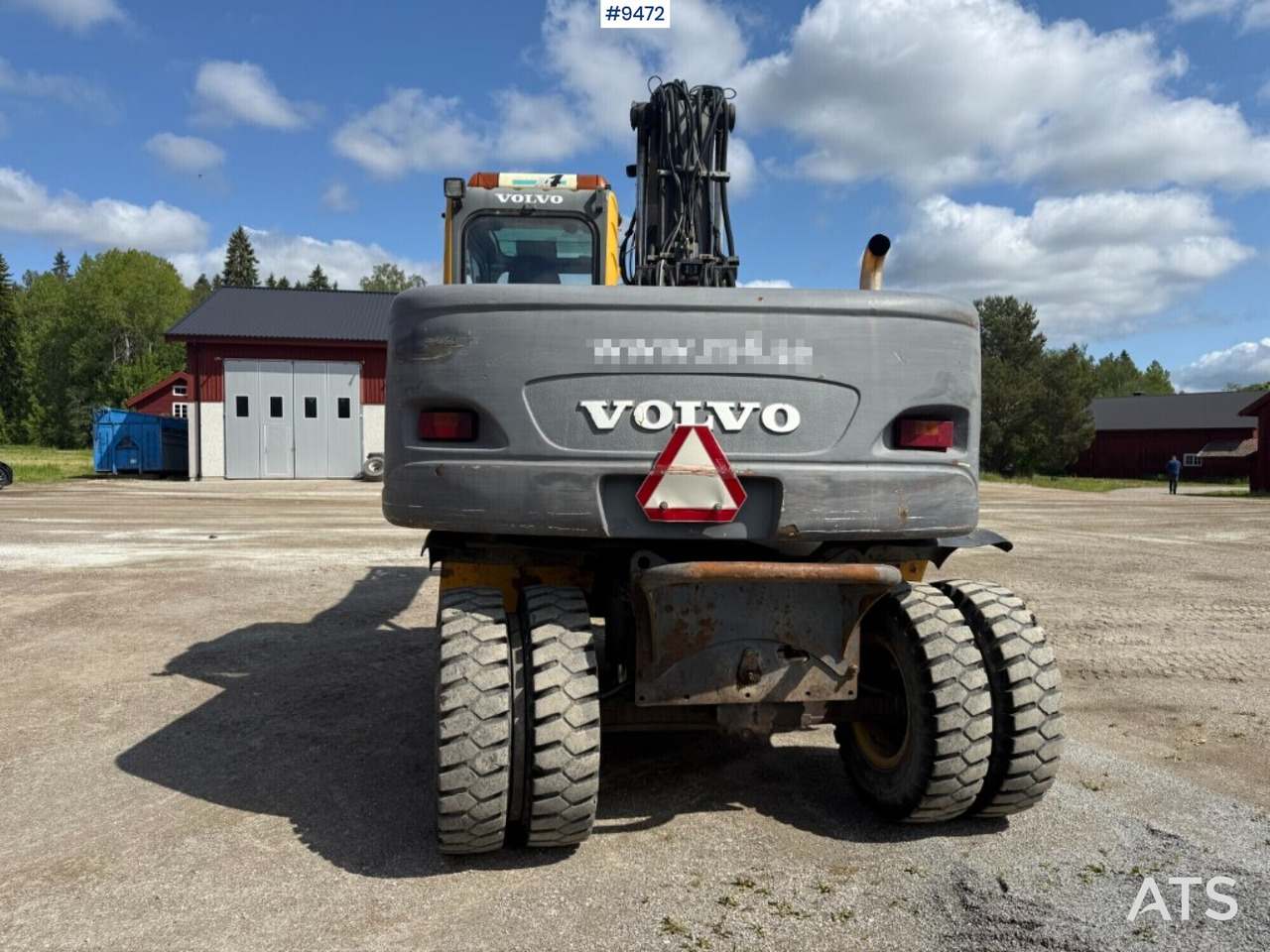 Wheel excavator Volvo EW160B, Tiltrotator - Pelle sur pneus: photos 4 Wheel excavator Volvo EW160B, Tiltrotator - Pelle sur pneus: photos 4