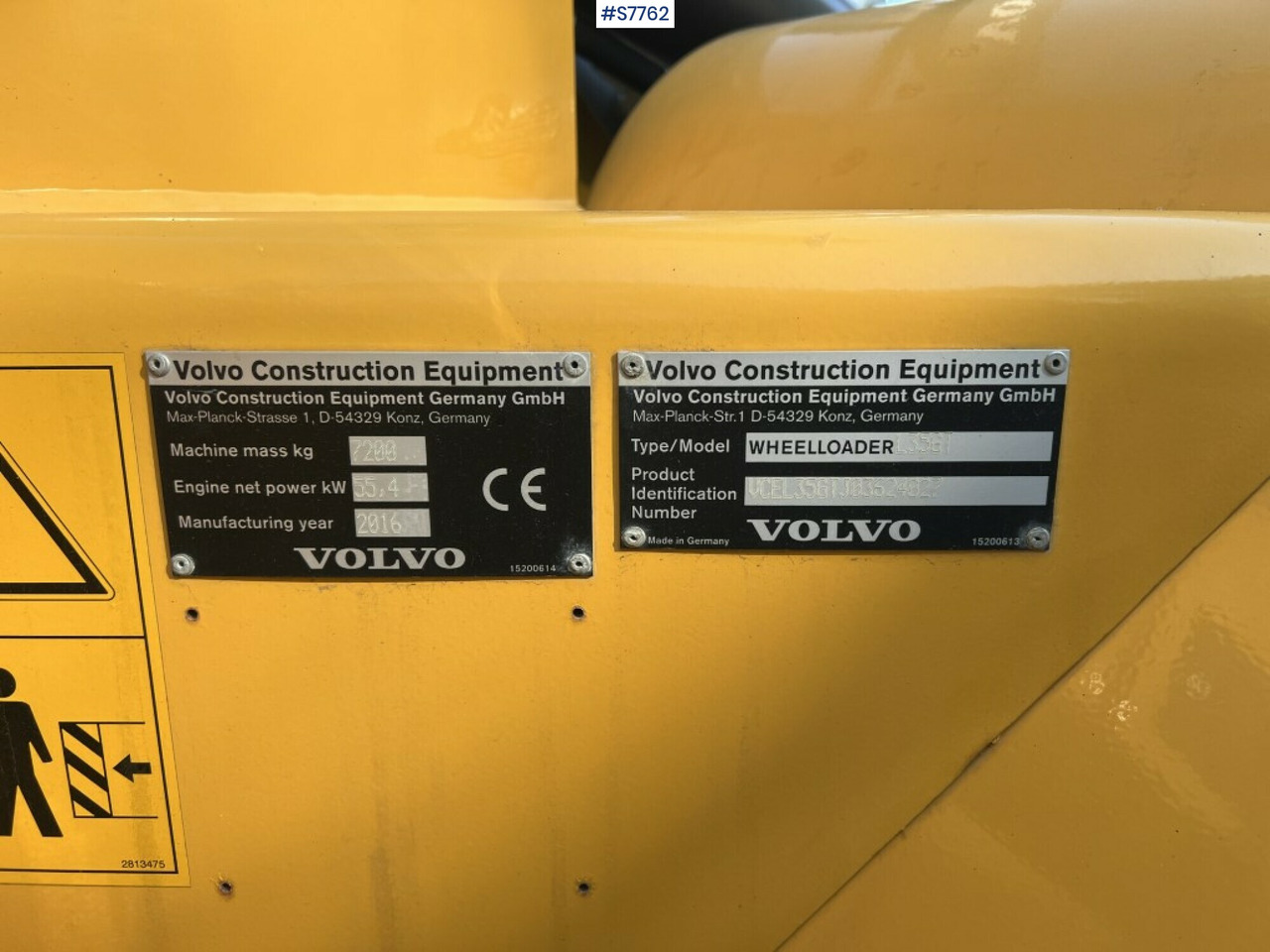 Chargeuse sur pneus Wheel loader Volvo L35 GT: photos 10