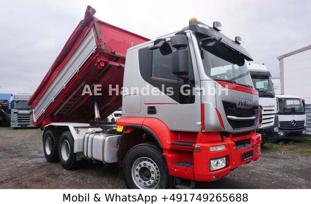 Iveco Trakker 500 BL 6x4 *Retarder/11m³/Wechselkipper  en leasing occasion Iveco Trakker 500 BL 6x4 *Retarder/11m³/Wechselkipper: photos 8