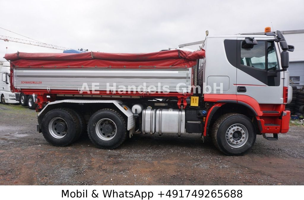 Iveco Trakker 500 BL 6x4 *Retarder/11m³/Wechselkipper  en leasing occasion Iveco Trakker 500 BL 6x4 *Retarder/11m³/Wechselkipper: photos 7
