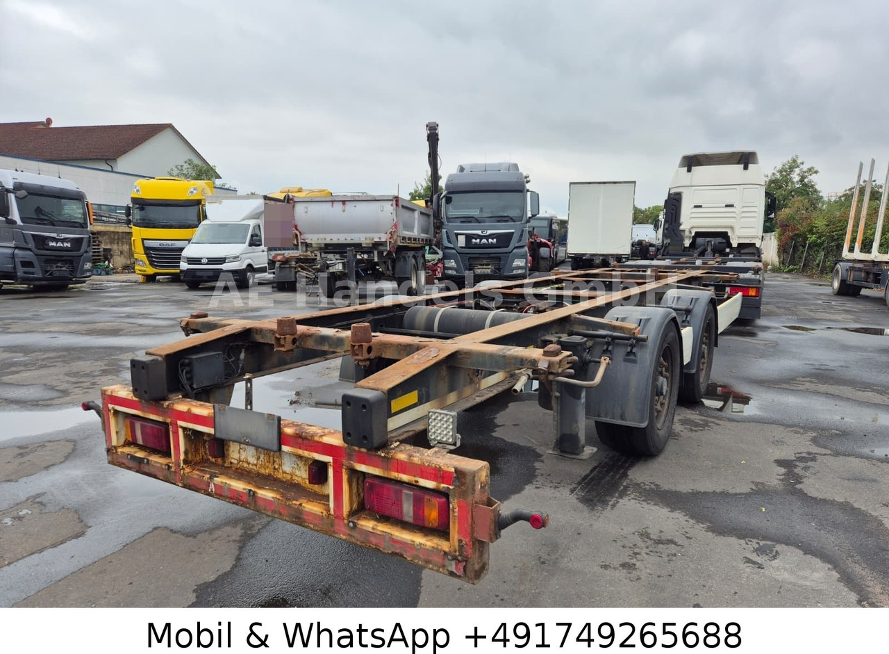 Krone ZZ Tandem BDF Tiefgekoppelt *Wabco/BWP/Luft - Remorque porte-conteneur/ Caisse mobile: photos 5 Krone ZZ Tandem BDF Tiefgekoppelt *Wabco/BWP/Luft - Remorque porte-conteneur/ Caisse mobile: photos 5