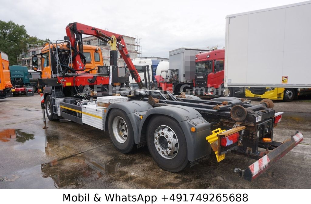 MAN TGS 26.400 BL *Hyva-20.60S/HMF-1444-22/Lenk+Lift - Camion ampliroll, Camion grue: photos 5 MAN TGS 26.400 BL *Hyva-20.60S/HMF-1444-22/Lenk+Lift - Camion ampliroll, Camion grue: photos 5