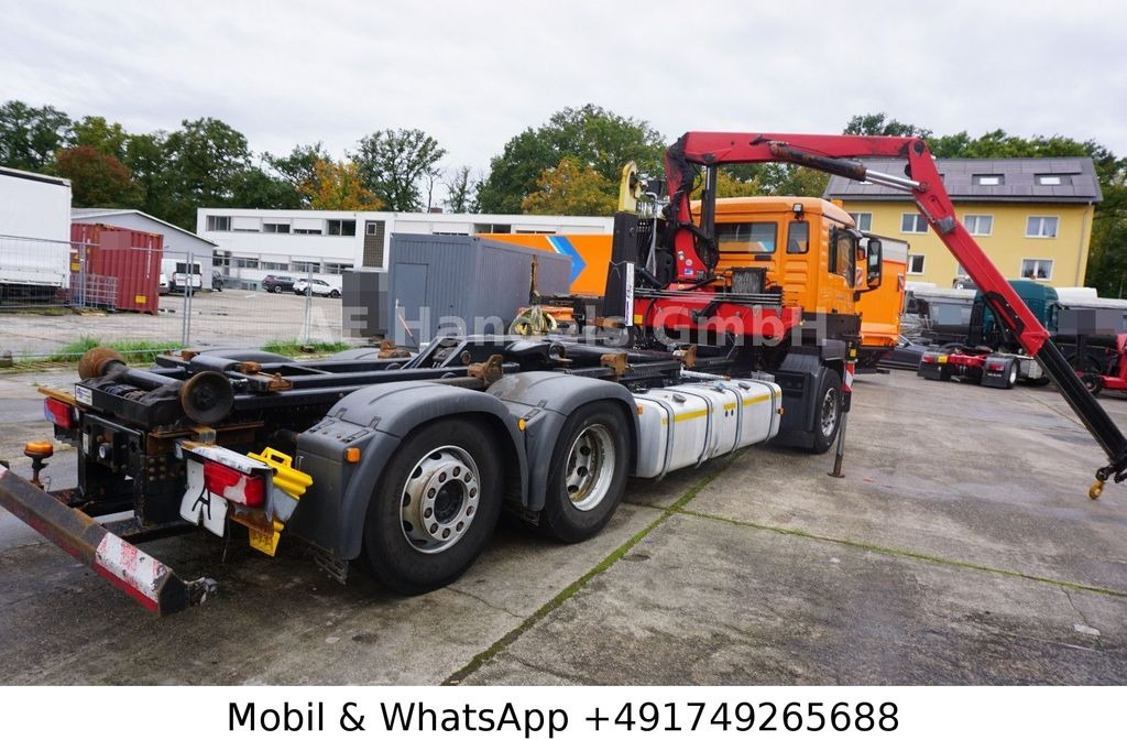 MAN TGS 26.400 BL *Hyva-20.60S/HMF-1444-22/Lenk+Lift - Camion ampliroll, Camion grue: photos 3 MAN TGS 26.400 BL *Hyva-20.60S/HMF-1444-22/Lenk+Lift - Camion ampliroll, Camion grue: photos 3