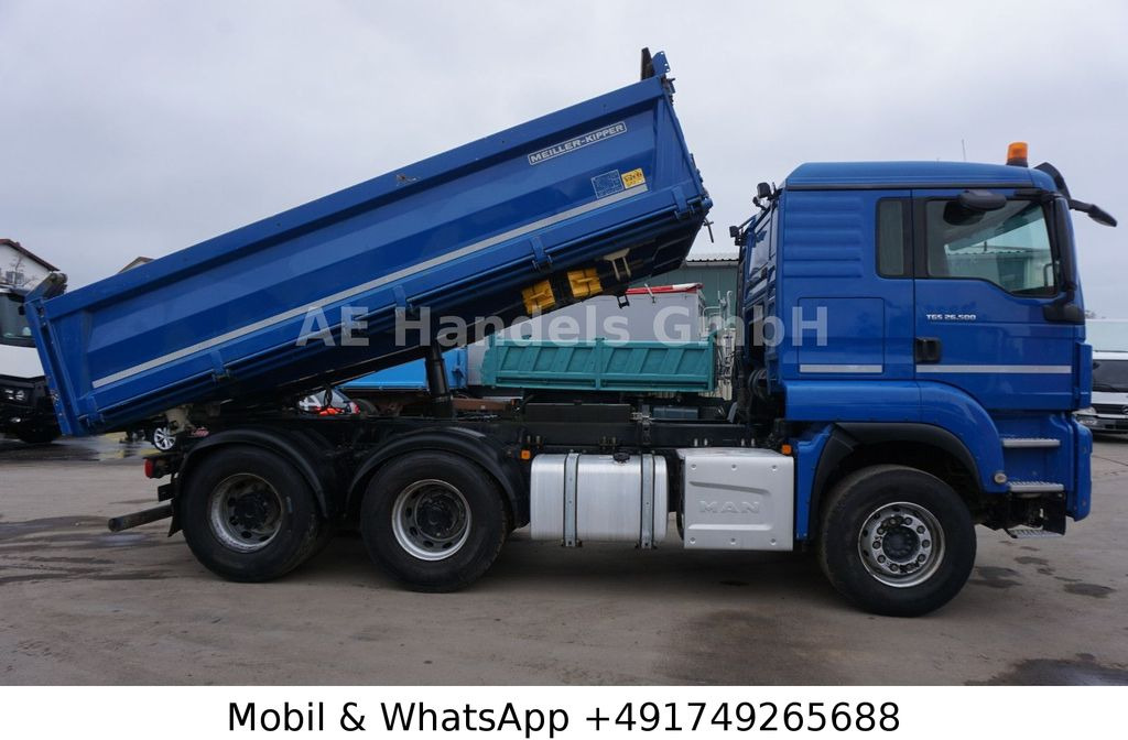 Camion benne MAN TGS 26.500 XLX BL 6x4 *Manual/Pritarder/Bormatik: photos 9