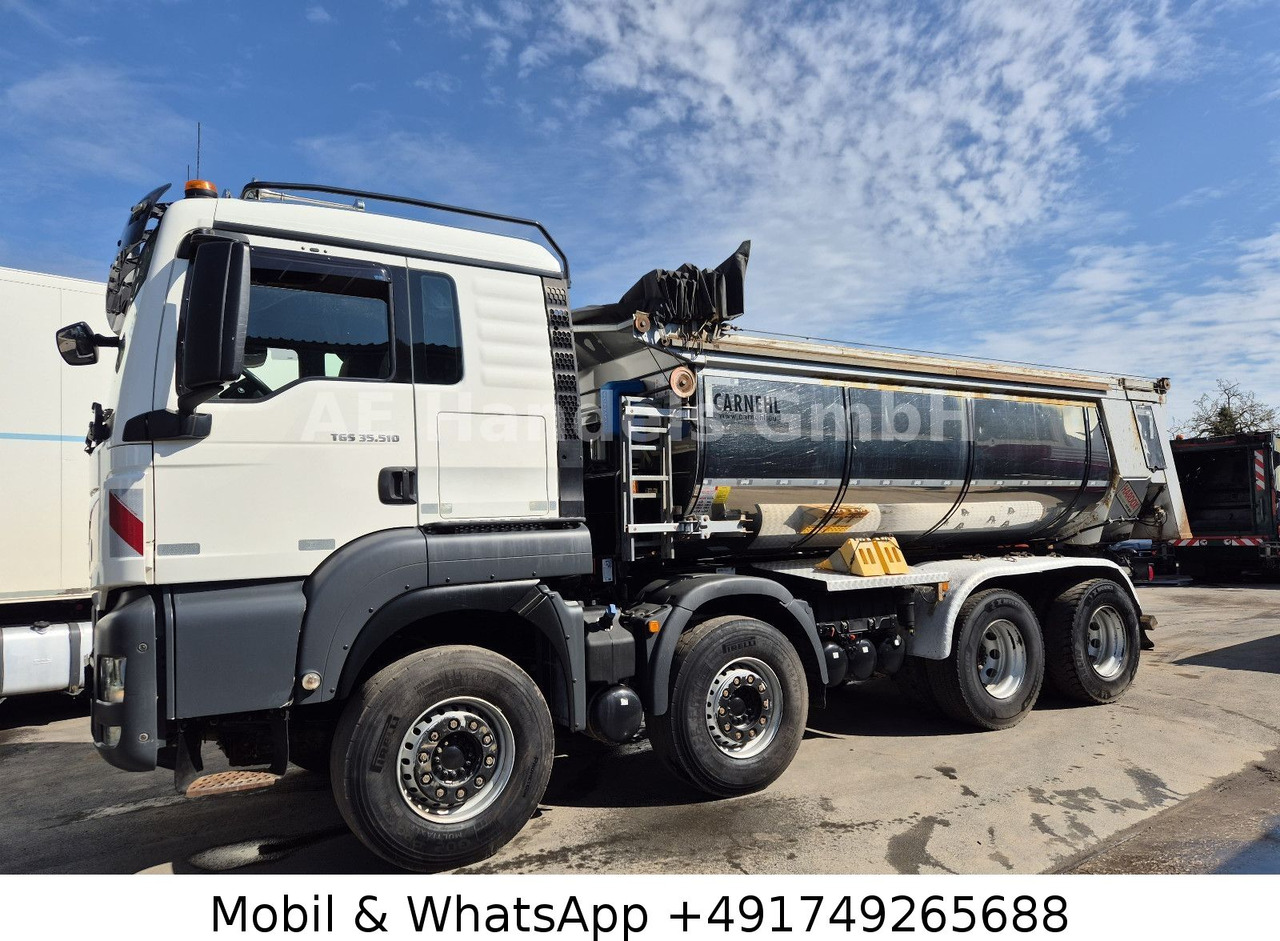 MAN TGS 35.510 BB 8x4 Thermo-Hardox*17m³/Cramaro/AHK - Camion multibenne: photos 4 MAN TGS 35.510 BB 8x4 Thermo-Hardox*17m³/Cramaro/AHK - Camion multibenne: photos 4