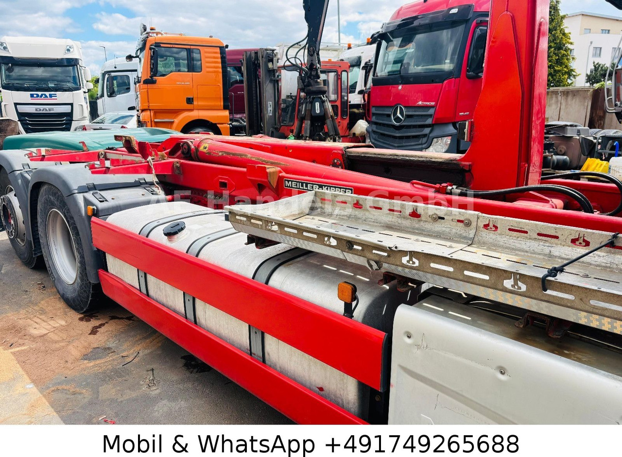 Camion ampliroll, Camion grue MAN TGX 26.440 XLX BL 6x2 *Retarder/MEILLER-RK-20.65: photos 9
