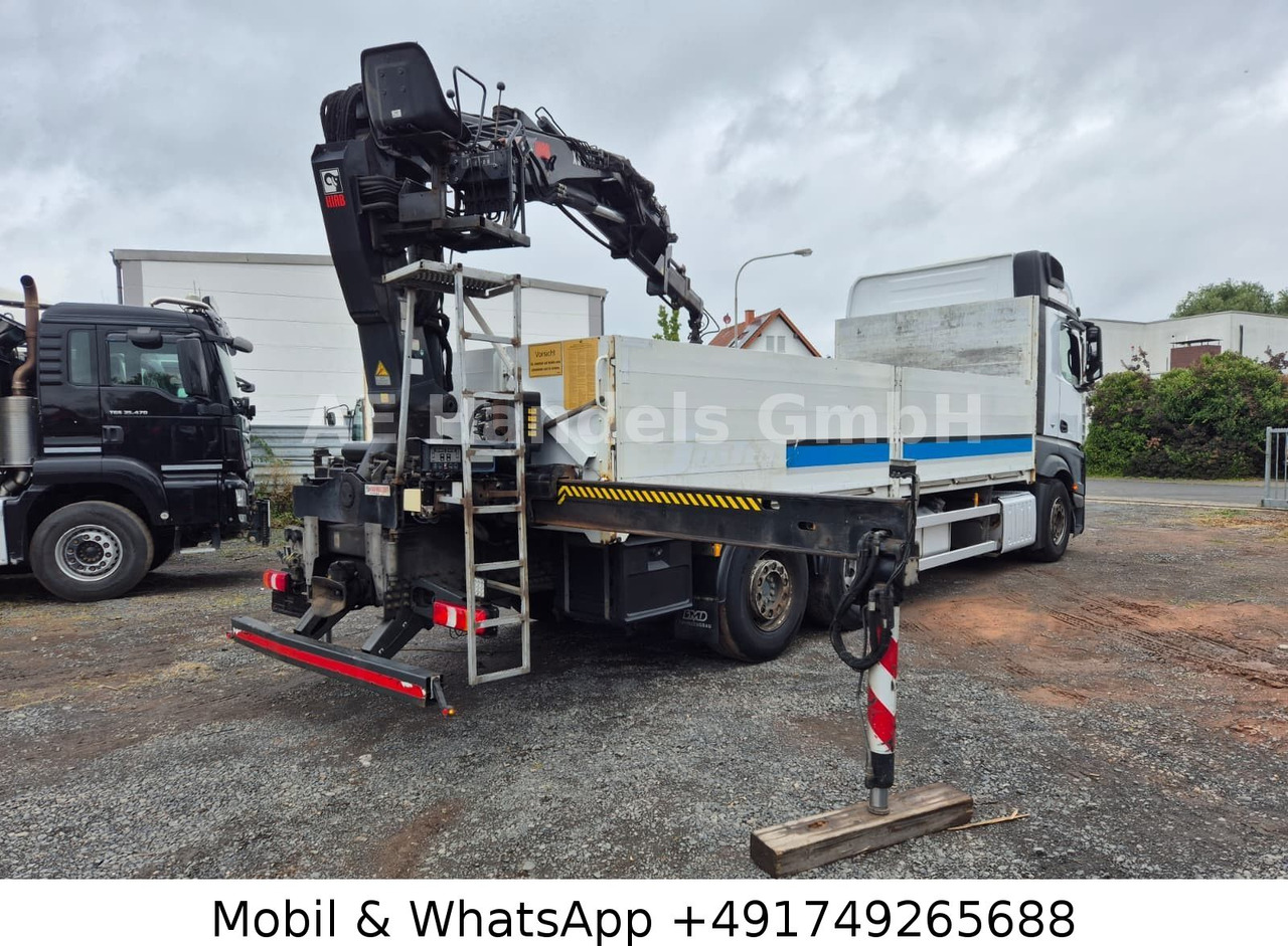 Mercedes-Benz Actros IV 2645 L LL 6x2 *Retarder/Hiab-177K-Pro - Camion plateau, Camion grue: photos 5 Mercedes-Benz Actros IV 2645 L LL 6x2 *Retarder/Hiab-177K-Pro - Camion plateau, Camion grue: photos 5