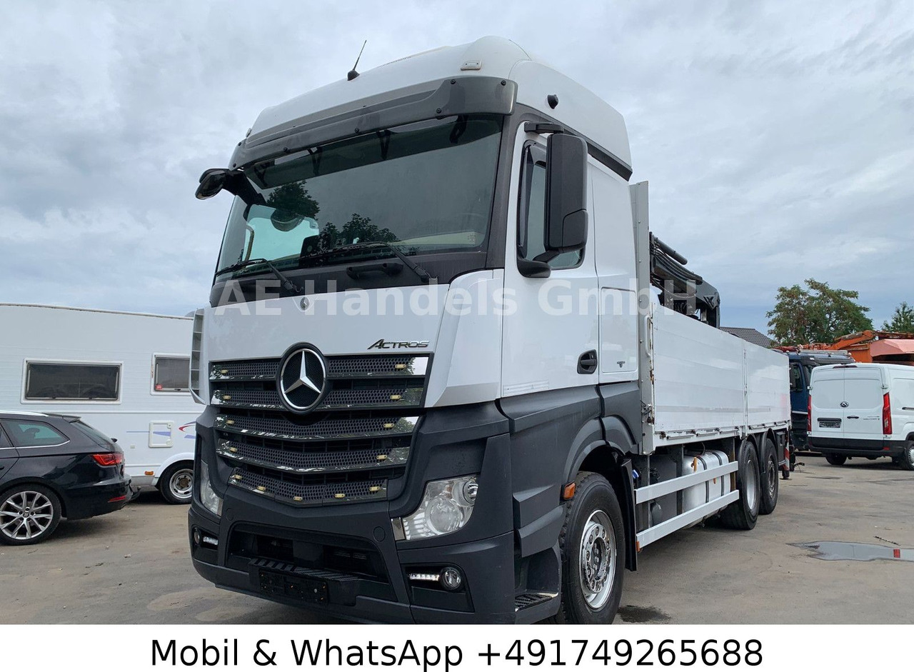 Mercedes-Benz Actros IV 2645 L LL 6x2 *Retarder/Hiab-177K-Pro - Camion grue: photos 1 Mercedes-Benz Actros IV 2645 L LL 6x2 *Retarder/Hiab-177K-Pro - Camion grue: photos 1