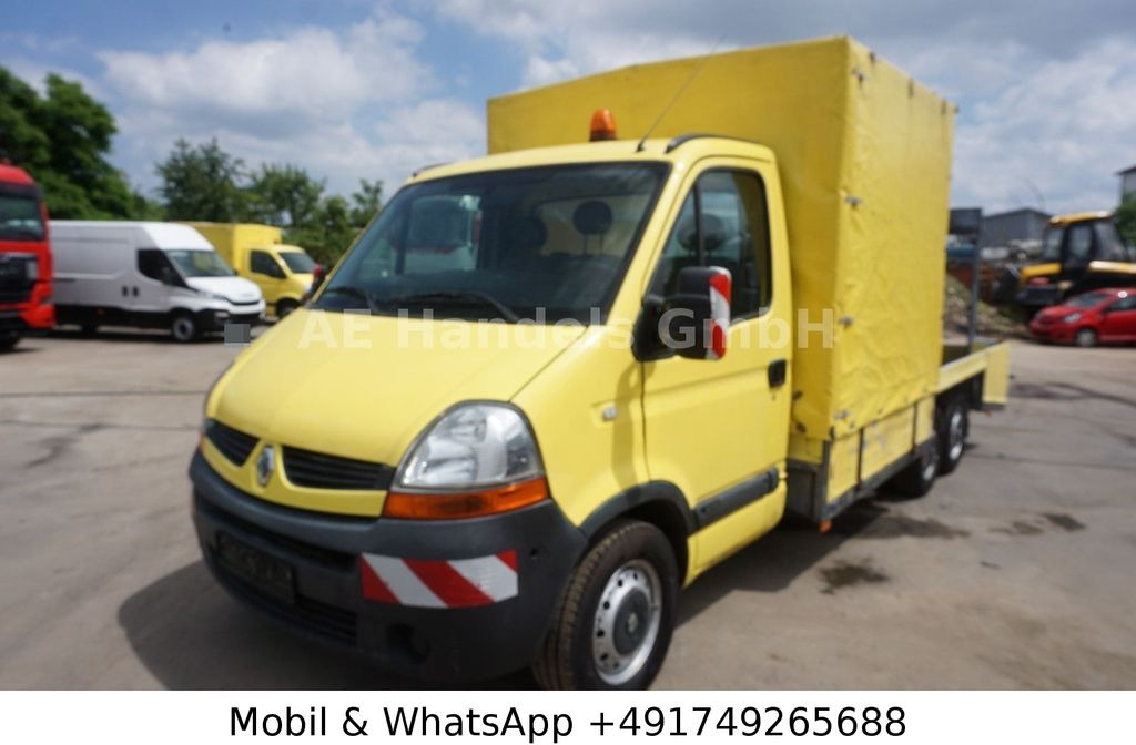 Remorqueuse, Véhicule utilitaire Renault Master 120 6x2 *Manual/Rampe/Maschinen-Transport: photos 22