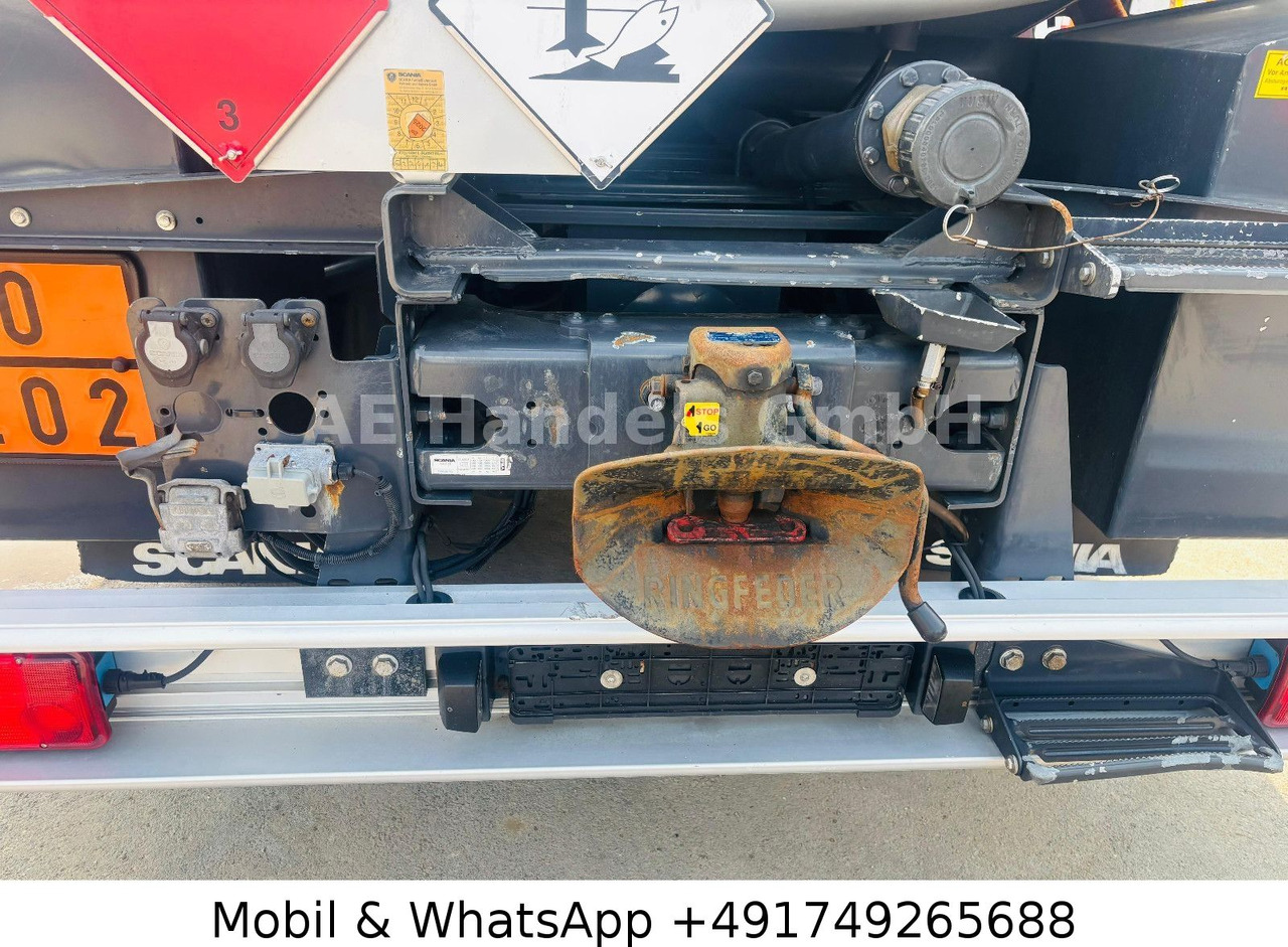 Camion citerne Scania R440 Rohr  *Retarder/Oben-Unten/2-Kammern/14m³: photos 10