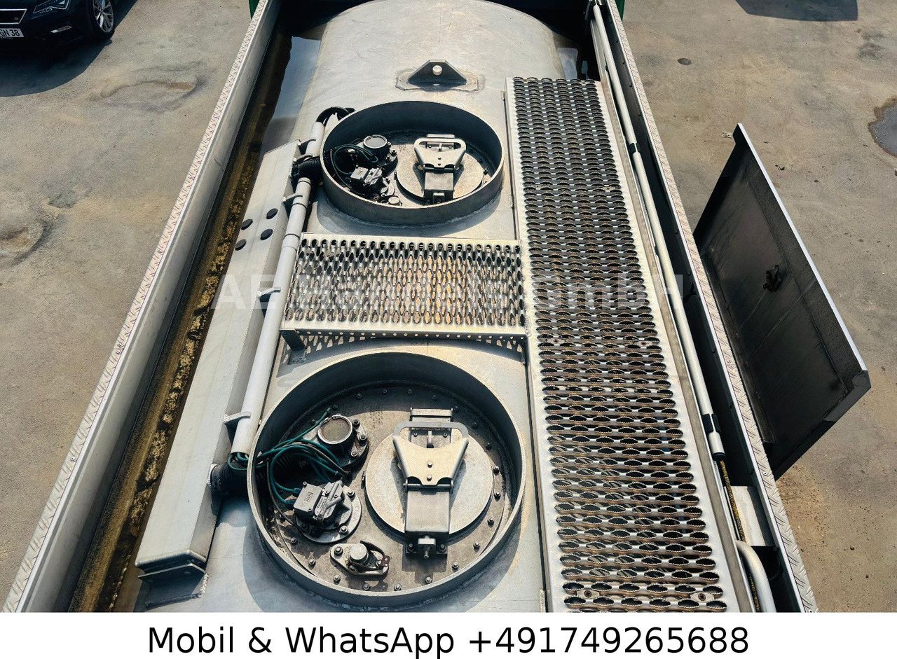 Camion citerne Scania R440 Rohr  *Retarder/Oben-Unten/2-Kammern/14m³: photos 12