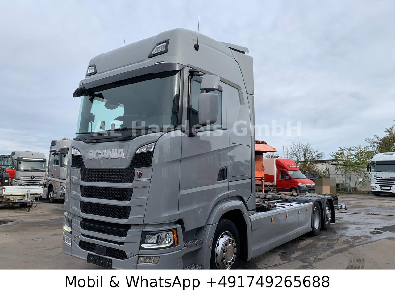 Scania S450 HighLine BDF *Retarder/Lenk+Lift/Multi/LBW - Camion porte-conteneur/ Caisse mobile: photos 1 Scania S450 HighLine BDF *Retarder/Lenk+Lift/Multi/LBW - Camion porte-conteneur/ Caisse mobile: photos 1