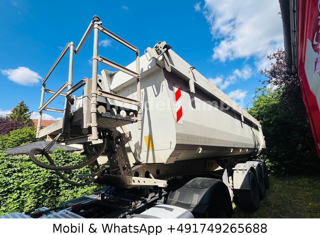 Schmitz Cargobull SKI 24 Stahl *24m³ / 1.Liftachse / Rollplane - Semi-remorque benne: photos 1 Schmitz Cargobull SKI 24 Stahl *24m³ / 1.Liftachse / Rollplane - Semi-remorque benne: photos 1