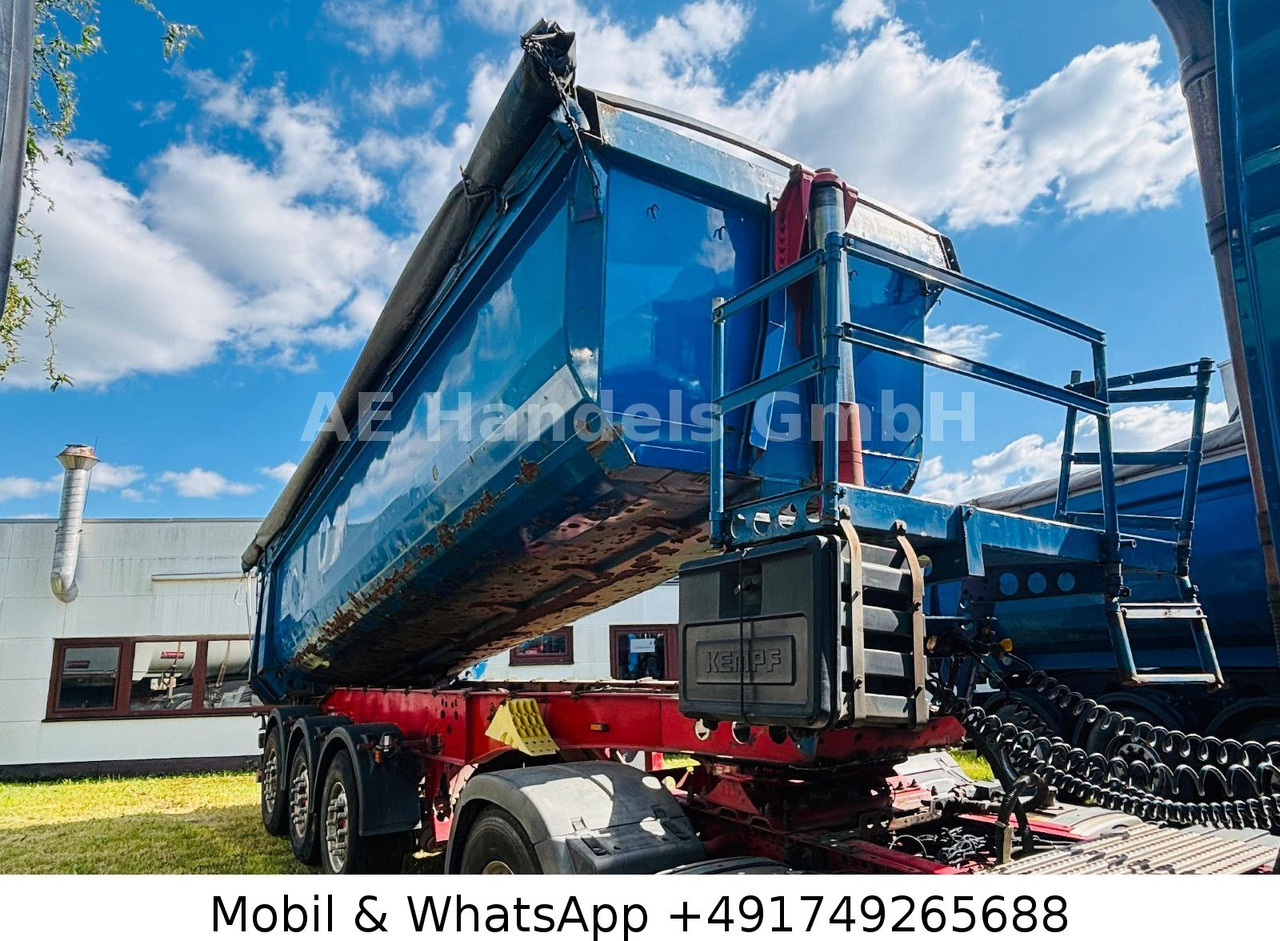 Schmitz Cargobull SKI 24 Stahl *25m³/1.Lift/Alcoa/Podest/Rollplane - Semi-remorque benne: photos 1 Schmitz Cargobull SKI 24 Stahl *25m³/1.Lift/Alcoa/Podest/Rollplane - Semi-remorque benne: photos 1
