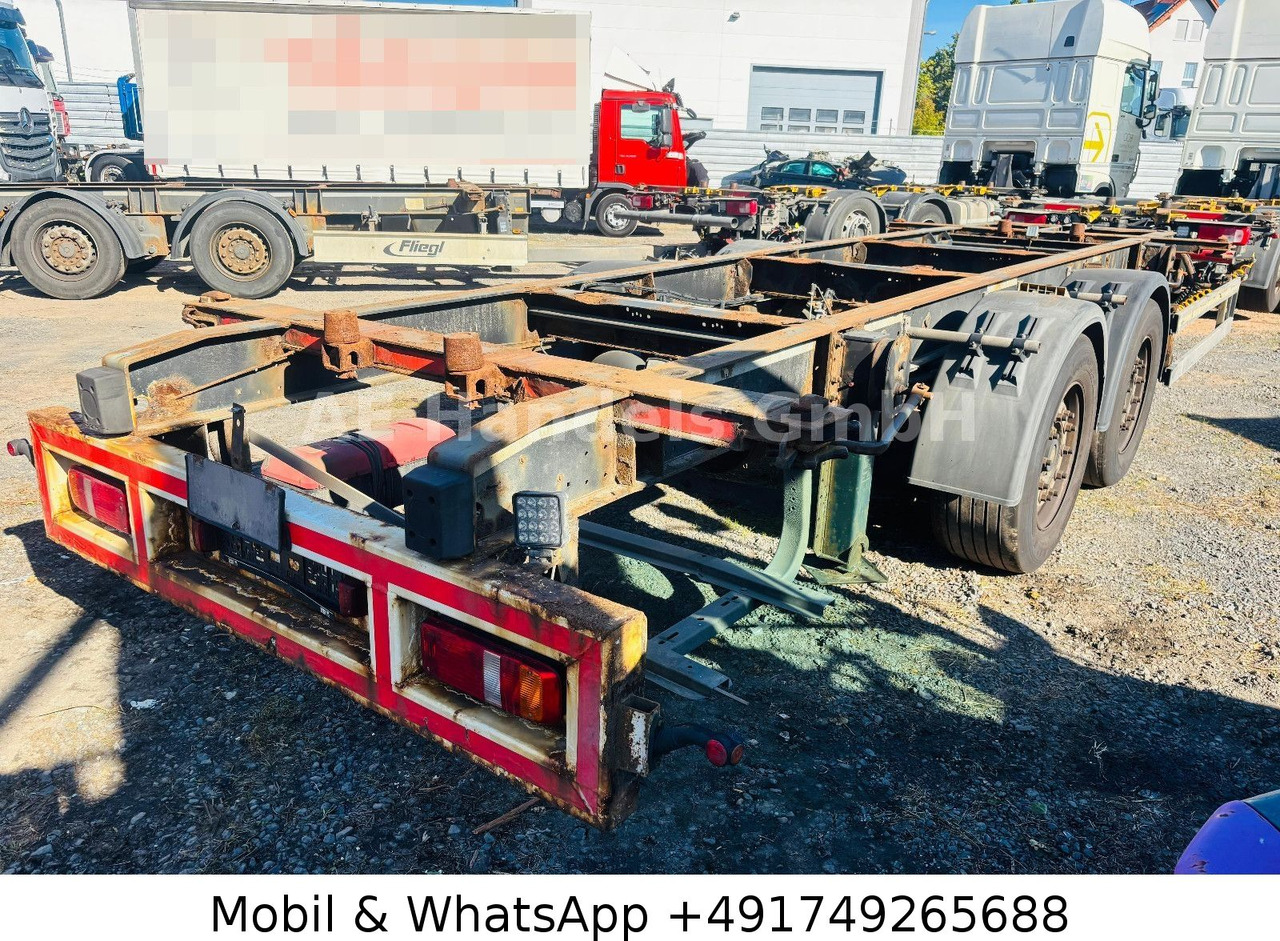Schmitz Cargobull ZWF 18/L Tandem BDF Tiefgekoppelt*Scheibenbremse - Remorque porte-conteneur/ Caisse mobile: photos 3 Schmitz Cargobull ZWF 18/L Tandem BDF Tiefgekoppelt*Scheibenbremse - Remorque porte-conteneur/ Caisse mobile: photos 3