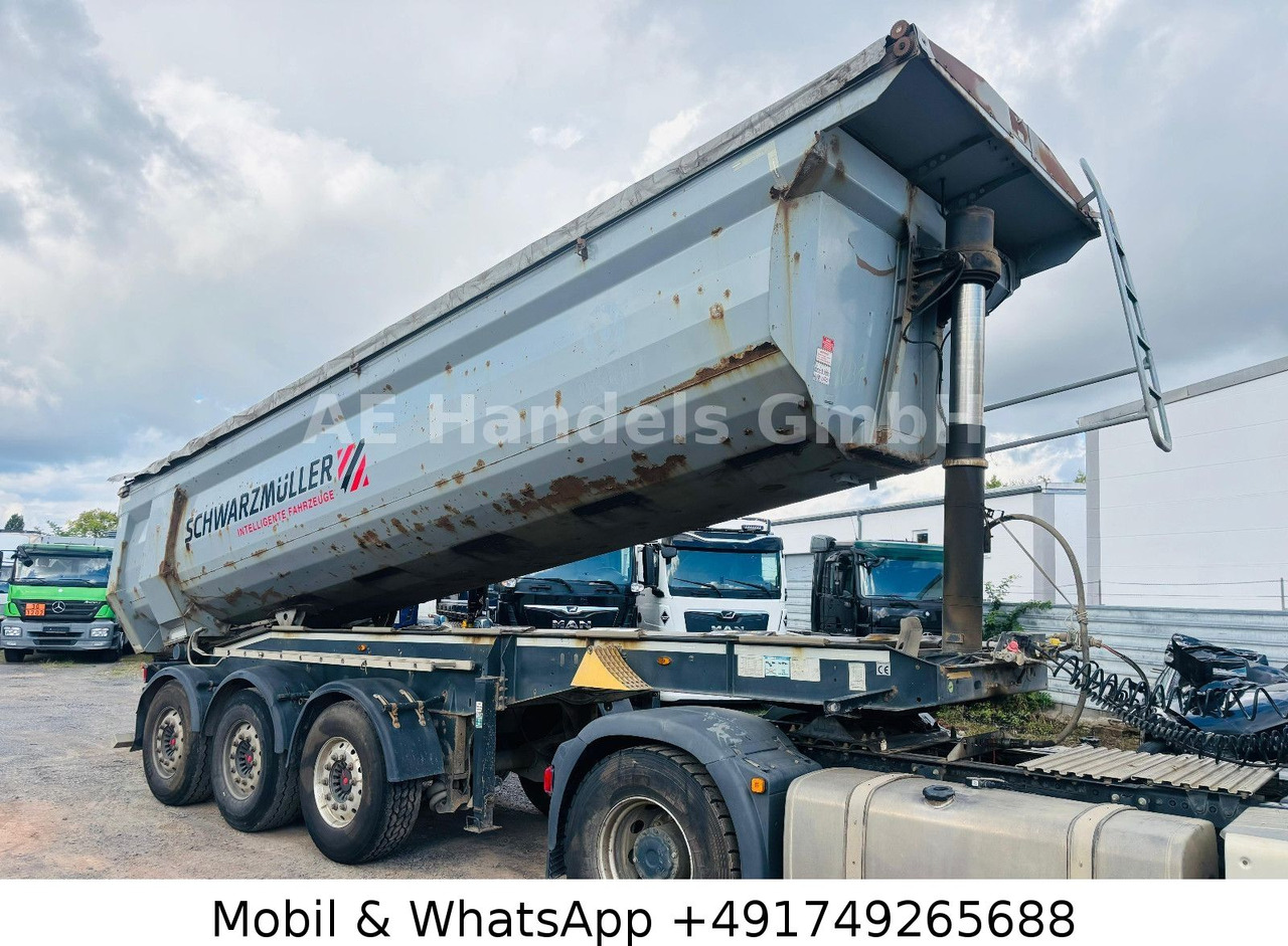 Schwarzmüller SK Stahl *24m³/Hardox/Alcoa/E-Verdeck - Semi-remorque benne: photos 1 Schwarzmüller SK Stahl *24m³/Hardox/Alcoa/E-Verdeck - Semi-remorque benne: photos 1
