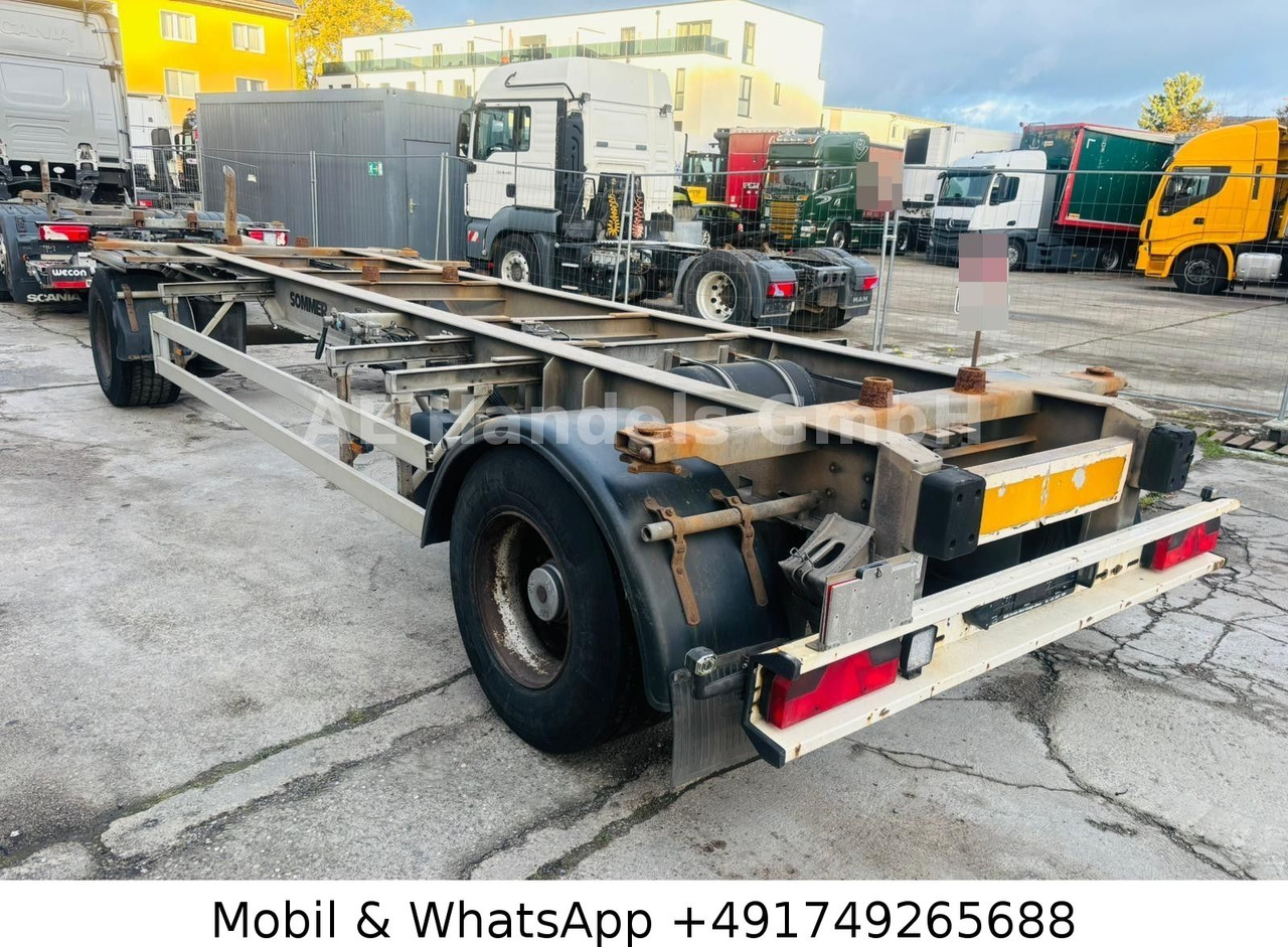 Sommer AW 18T Drehschemel BDF *Luft/Luft*Scheibenbremse - Remorque porte-conteneur/ Caisse mobile: photos 3 Sommer AW 18T Drehschemel BDF *Luft/Luft*Scheibenbremse - Remorque porte-conteneur/ Caisse mobile: photos 3