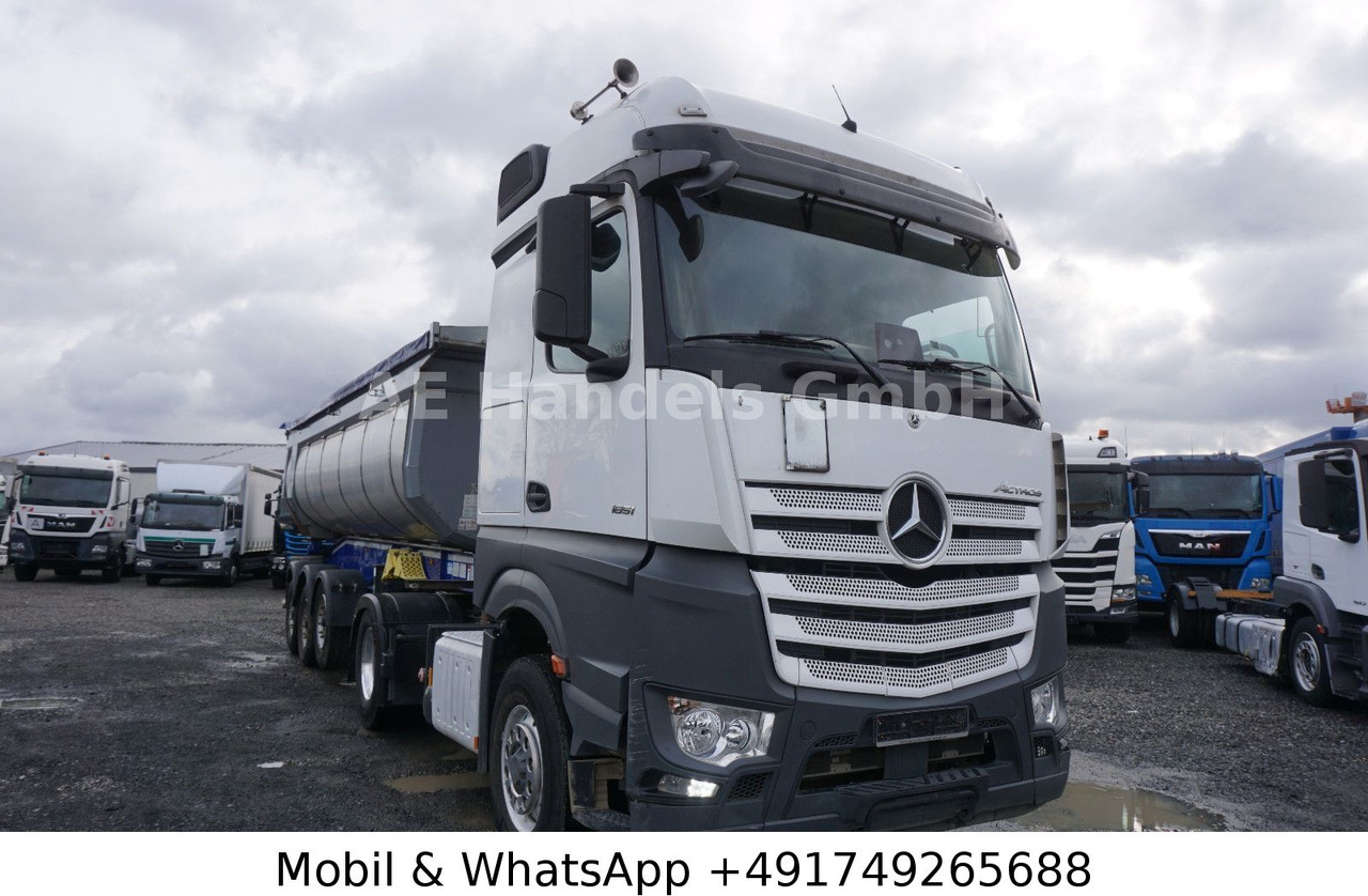 Mercedes-Benz Actros IV 1851 BL 4x4 HAD*Retarder/Hydr./ACC/LDW - Tracteur routier: photos 1 Mercedes-Benz Actros IV 1851 BL 4x4 HAD*Retarder/Hydr./ACC/LDW - Tracteur routier: photos 1