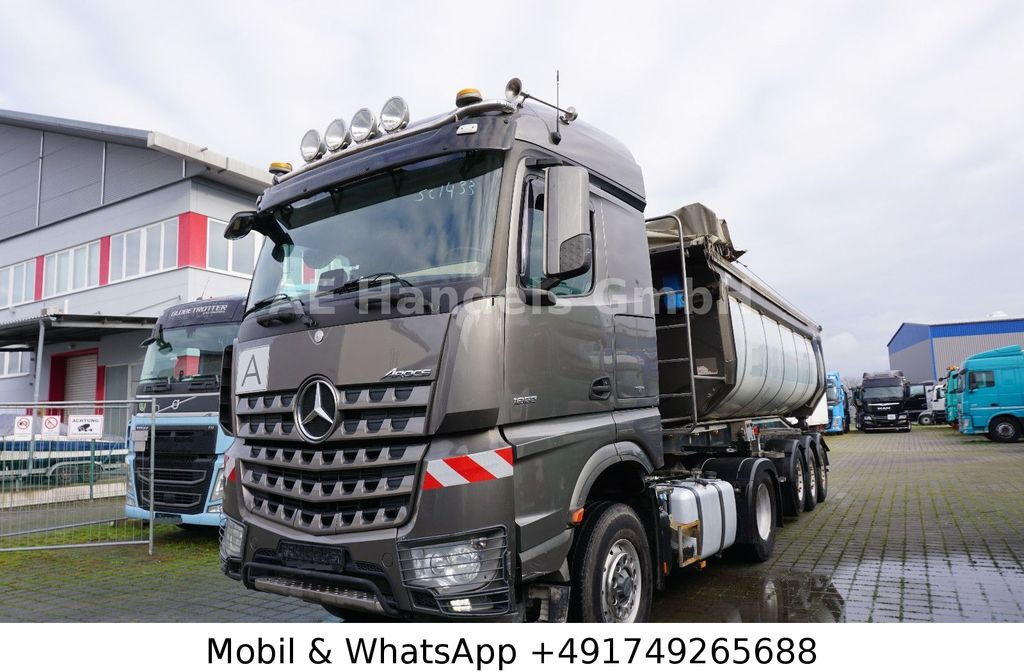 Mercedes-Benz Arocs 1853 L BL 4x4 HAD*Retarder/Hydr./LDW/Alcoa - Tracteur routier: photos 1 Mercedes-Benz Arocs 1853 L BL 4x4 HAD*Retarder/Hydr./LDW/Alcoa - Tracteur routier: photos 1