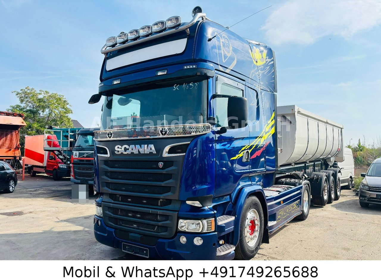 Tracteur routier Scania R580 V8 TopLine LL *Retarder/Standklima/Hydr.: photos 28