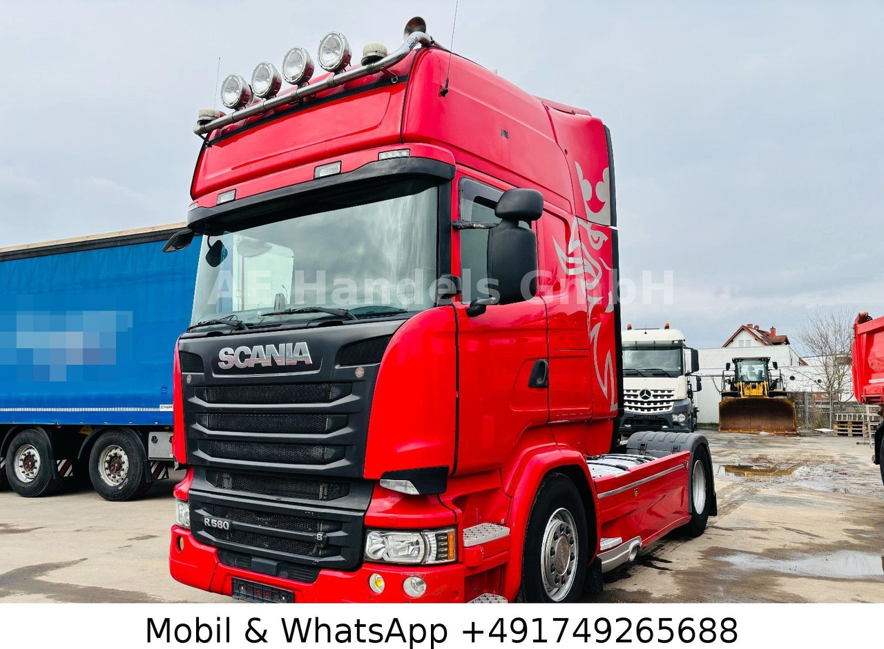 Scania R580 V8 Topline LL *Retarder/Standklima/2xTank - Tracteur routier: photos 1 Scania R580 V8 Topline LL *Retarder/Standklima/2xTank - Tracteur routier: photos 1