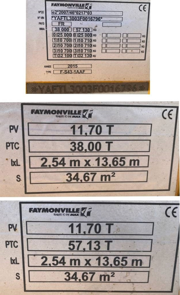 Semi-remorque surbaissé Faymonville MULTIMAX F-S43-1AAF-F-001 1er Main: photos 11