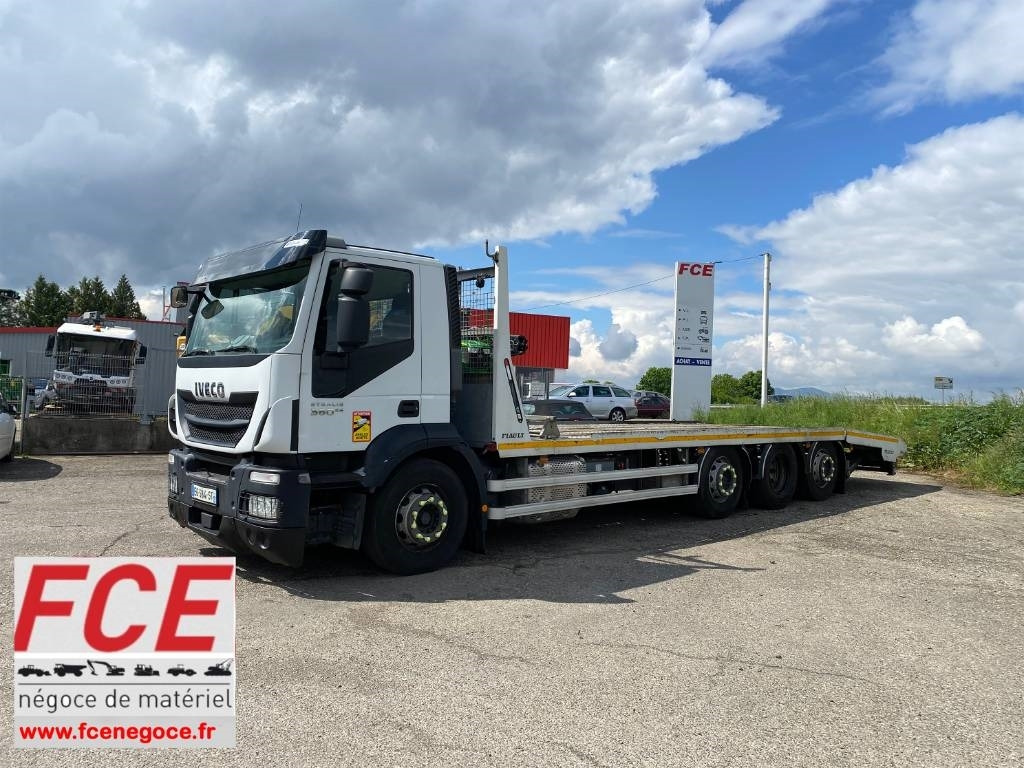 Iveco STRALIS 360 e6 A Réparer - Camion porte-voitures: photos 1 Iveco STRALIS 360 e6 A Réparer - Camion porte-voitures: photos 1