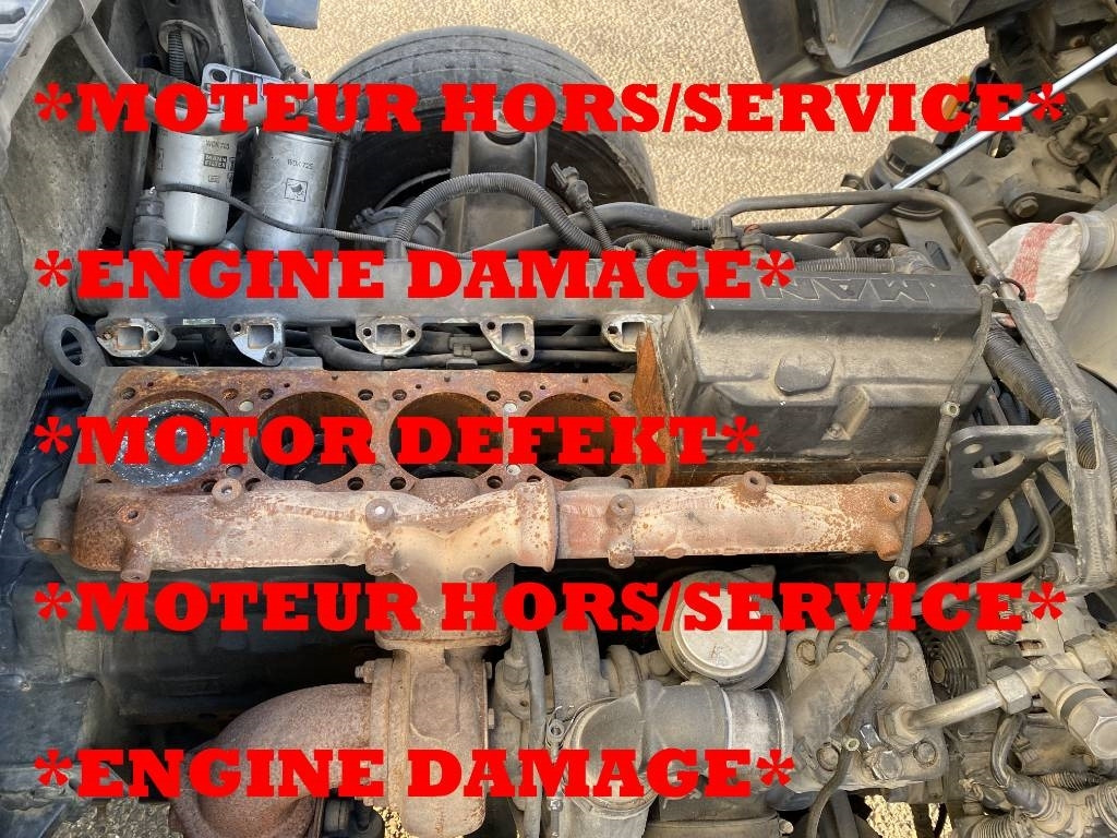 Camion fourgon MAN LE 220C a Réparer: photos 6