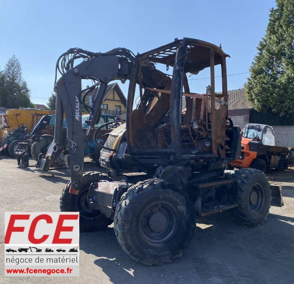 Mecalac 7 MWR Origine Française endommagée - Pelle sur pneus: photos 1 Mecalac 7 MWR Origine Française endommagée - Pelle sur pneus: photos 1