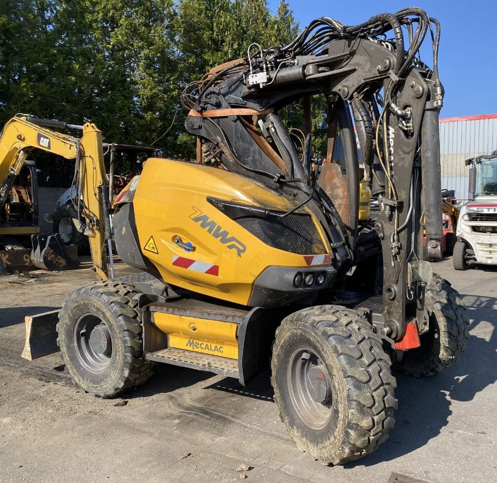 Mecalac 7 MWR Origine Française endommagée - Pelle sur pneus: photos 3 Mecalac 7 MWR Origine Française endommagée - Pelle sur pneus: photos 3