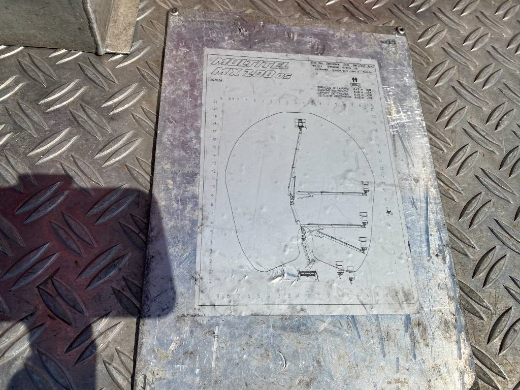 Camion avec nacelle Multitel Nacelle Multitel MX 200 A réviser: photos 8