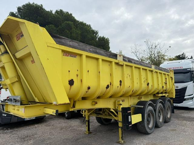 FRUEHAUF TRAILOR BENNE TP ACIER 3 ESSIEUX - Semi-remorque benne: photos 1 FRUEHAUF TRAILOR BENNE TP ACIER 3 ESSIEUX - Semi-remorque benne: photos 1