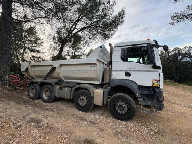MAN TGS 41-510 - Camion benne: photos 3 MAN TGS 41-510 - Camion benne: photos 3