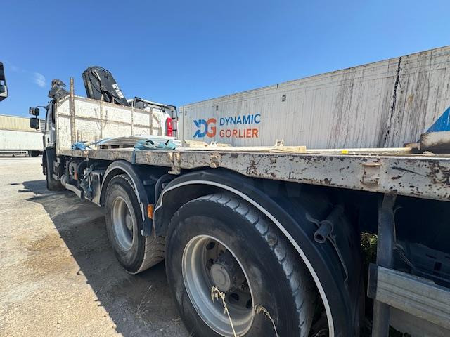 Renault PREMIUM 370 DXI PLATEAU RIDELLES GRUE - Camion plateau, Camion grue: photos 4 Renault PREMIUM 370 DXI PLATEAU RIDELLES GRUE - Camion plateau, Camion grue: photos 4